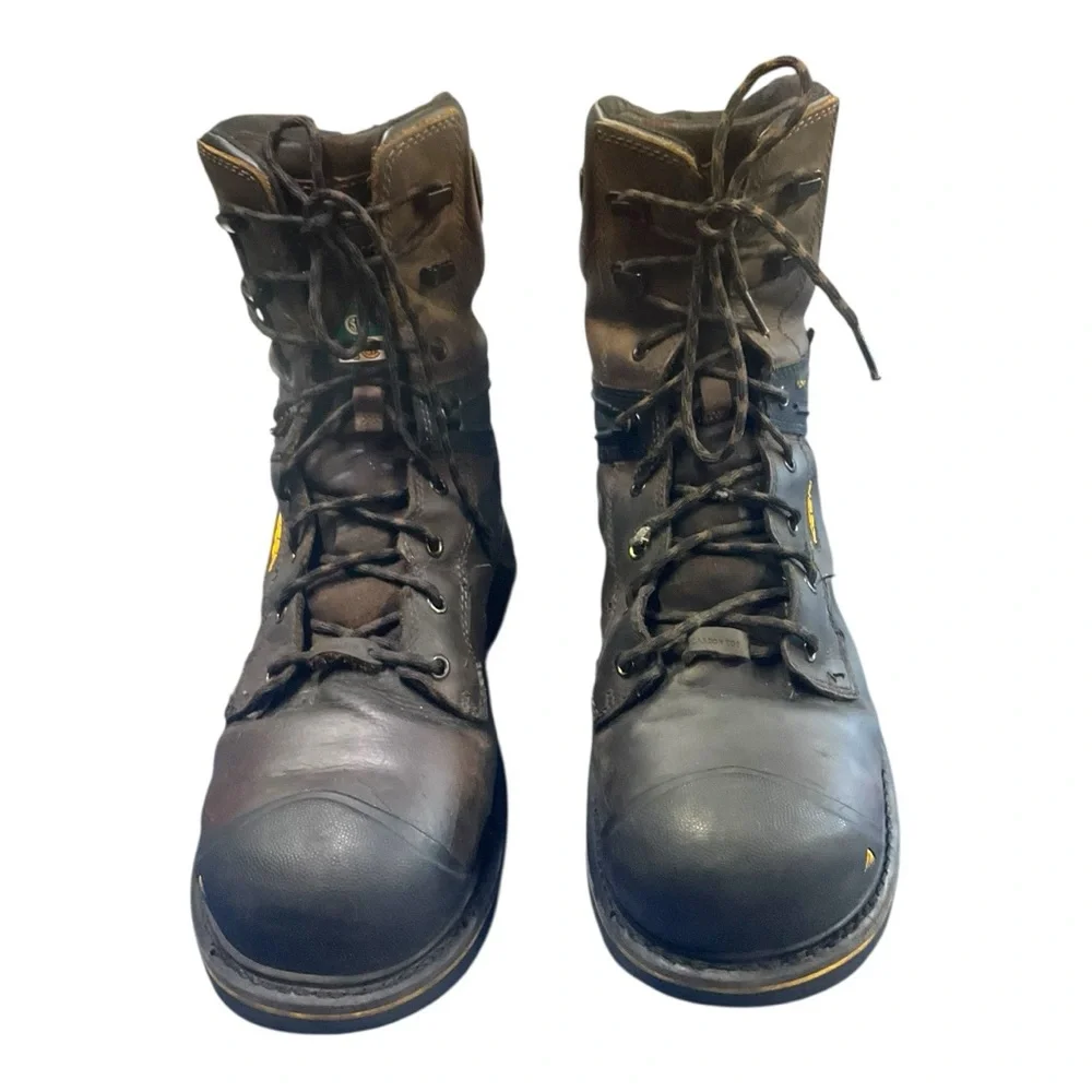 🛠️ KEEN Utility Steel‎ Toe Waterproof Work Boots 👷‍♂️ Size 14D